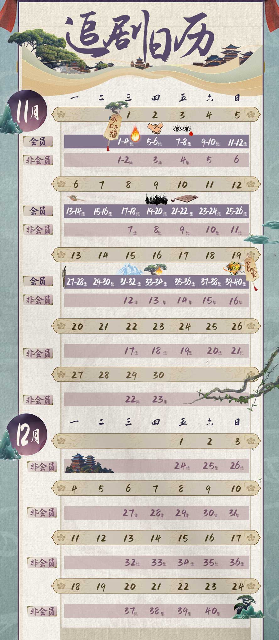 《山有木兮木有心》追剧日历