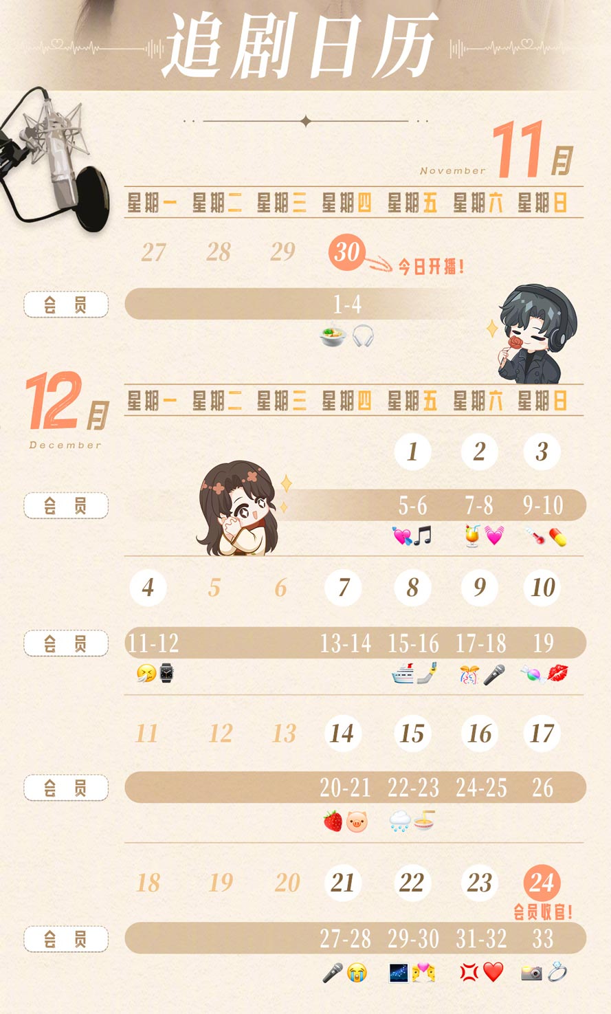 《很想很想你》追剧日历 《很想很想你》追剧日历