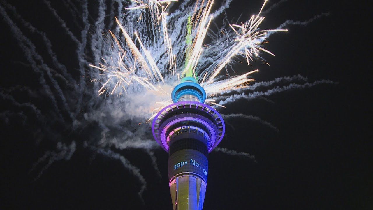 2024奥克兰天空塔跨年夜