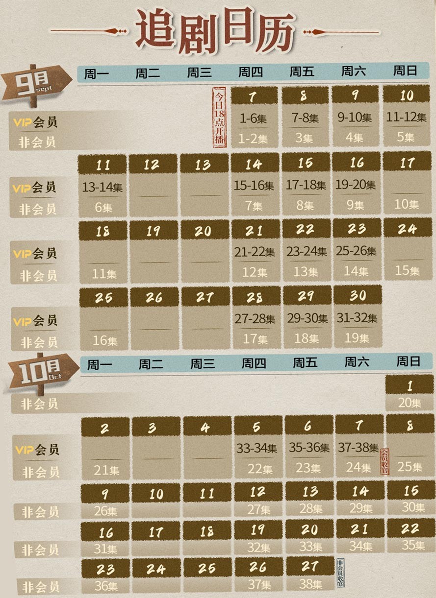 《西出玉门》追剧日历 《西出玉门》追剧日历
