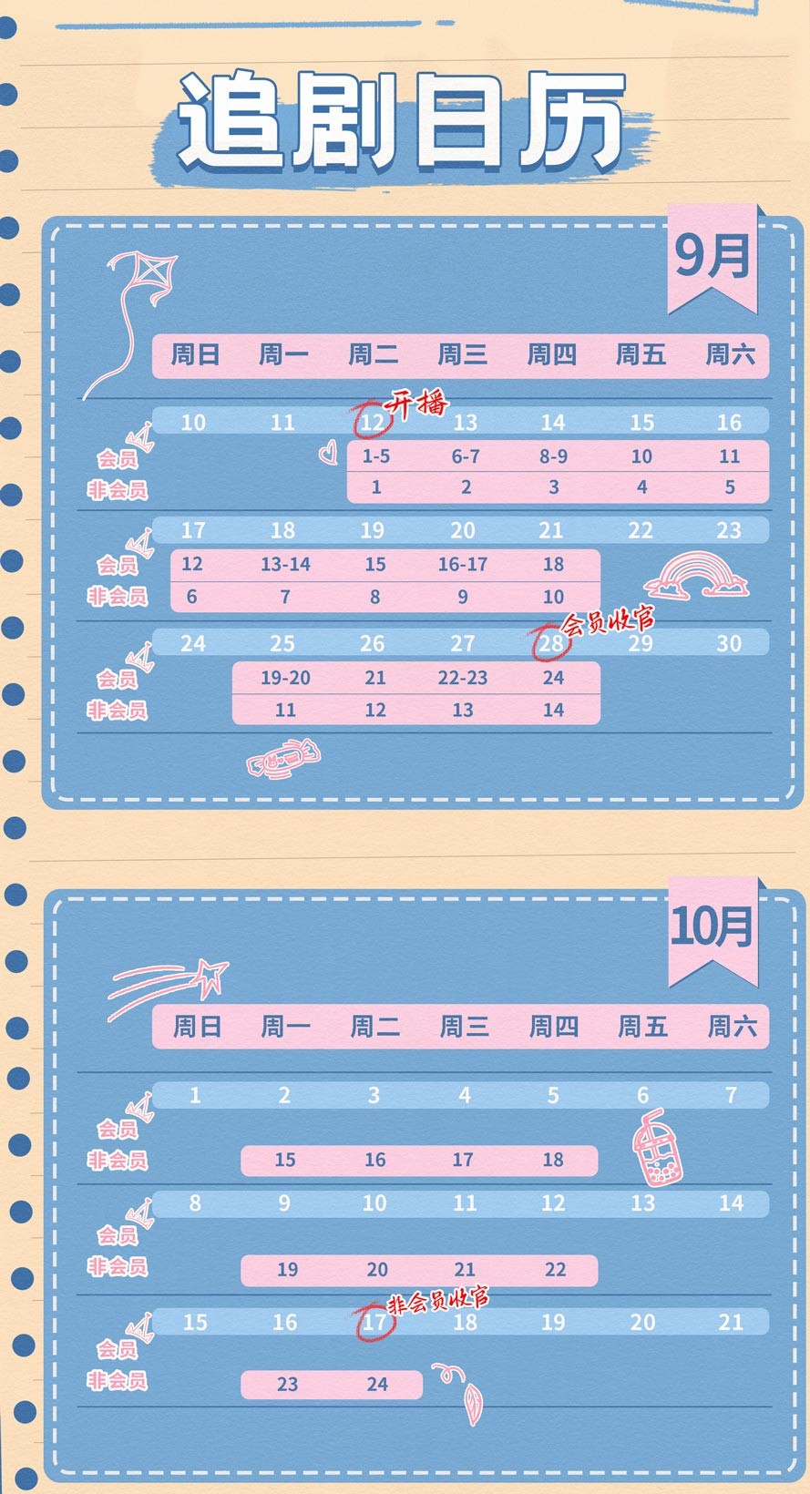 《踮起脚尖靠近你》追剧日历 《踮起脚尖靠近你》追剧日历