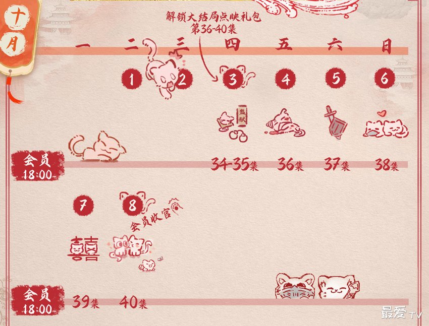 《流水迢迢》追剧日历 《流水迢迢》追剧日历