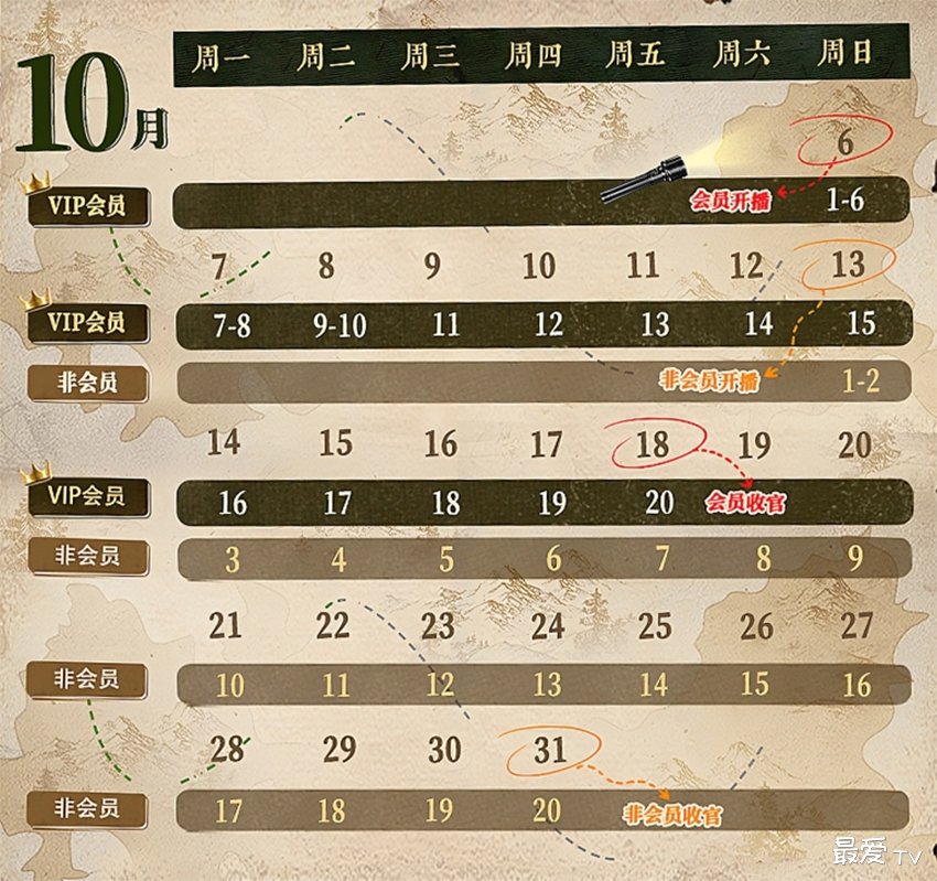 《塞上迷情》追剧日历 《塞上迷情》追剧日历