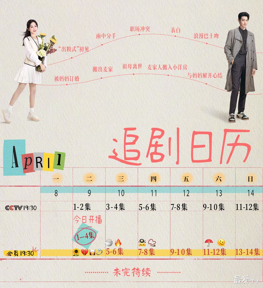 《承欢记》追剧日历