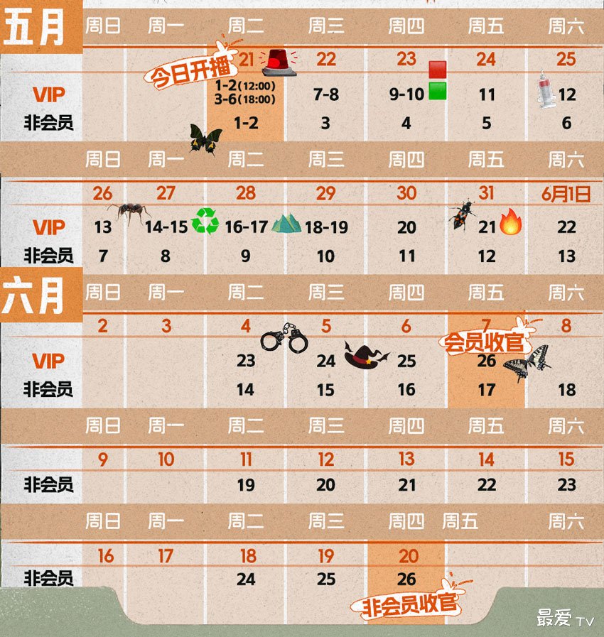 《破茧第二季》追剧日历 《破茧第二季》追剧日历