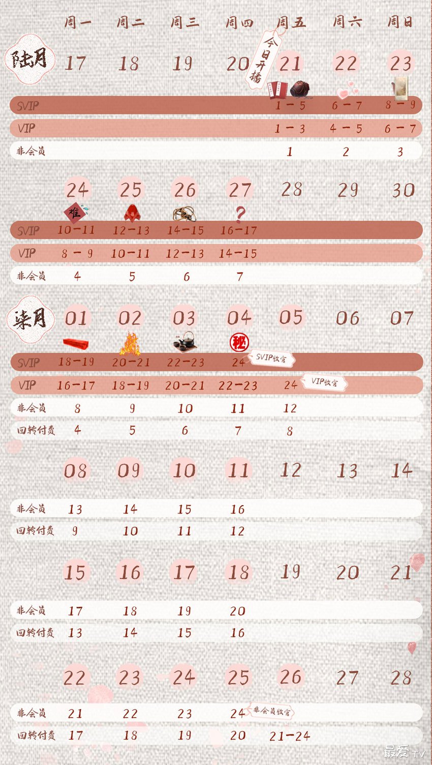 《我家娘子惹不起》追剧日历 《我家娘子惹不起》追剧日历