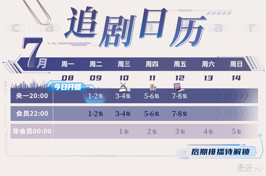 《梦想城》追剧日历 《梦想城》追剧日历