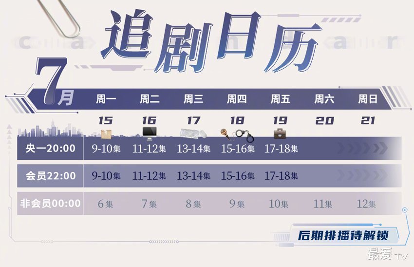 《梦想城》追剧日历 《梦想城》追剧日历