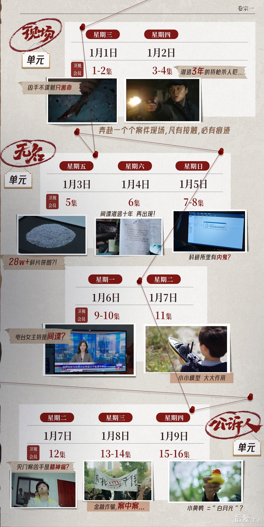 《真心英雄》追剧日历 《真心英雄》追剧日历
