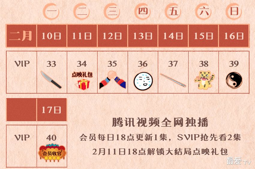 《鹊刀门传奇2》追剧日历 《鹊刀门传奇2》追剧日历