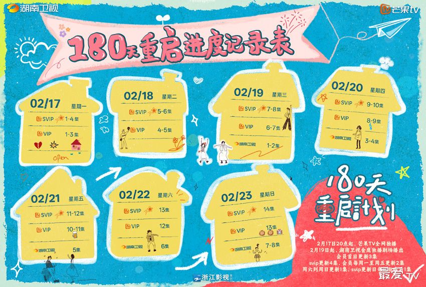 《180天重启计划》追剧日历 《180天重启计划》追剧日历