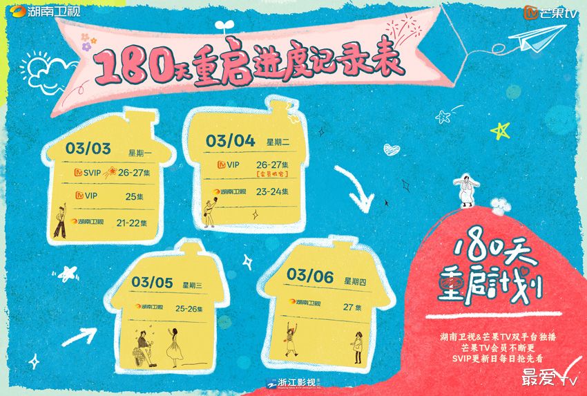 《180天重启计划》追剧日历 《180天重启计划》追剧日历