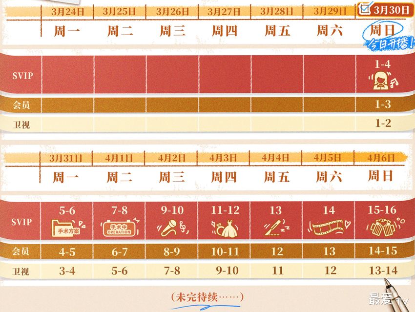 《以美之名》追剧日历