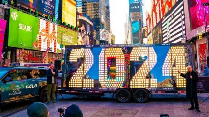 2024纽约时代广场跨年庆祝活动线上直播