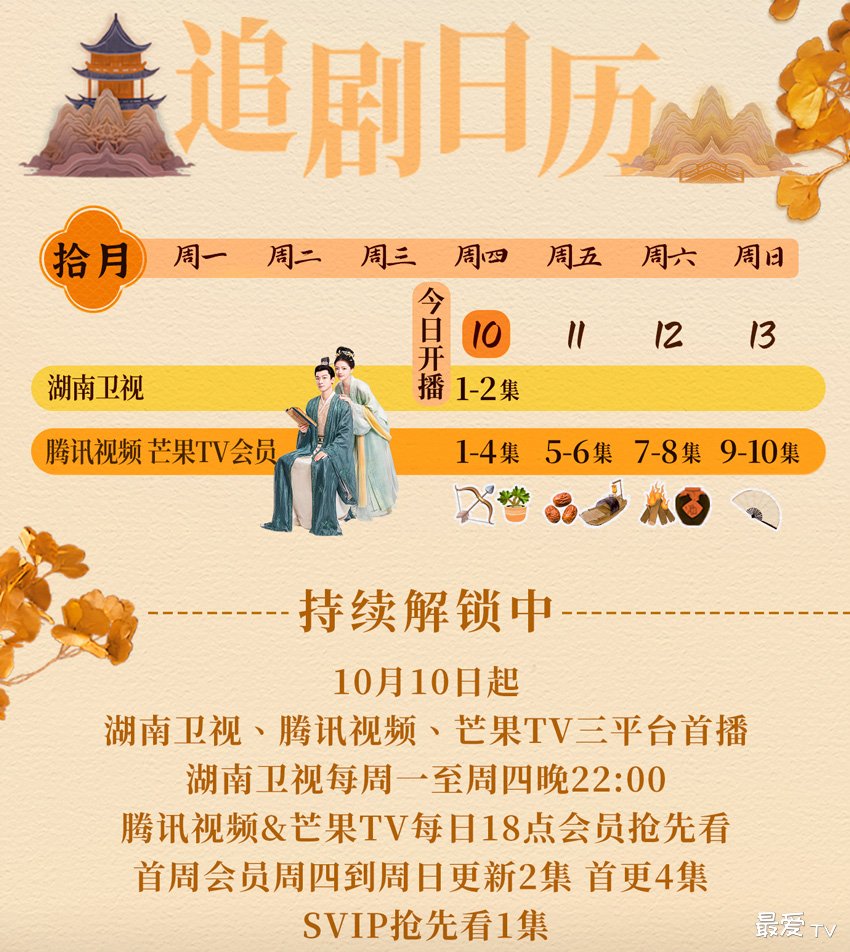 《锦绣安宁》追剧日历