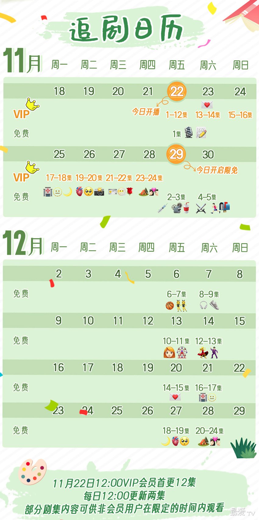 《一起长大的约定》追剧日历