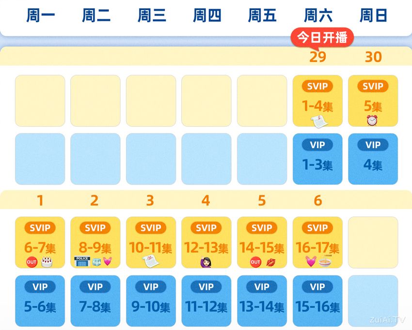 《即刻上场》追剧日历 《即刻上场》追剧日历