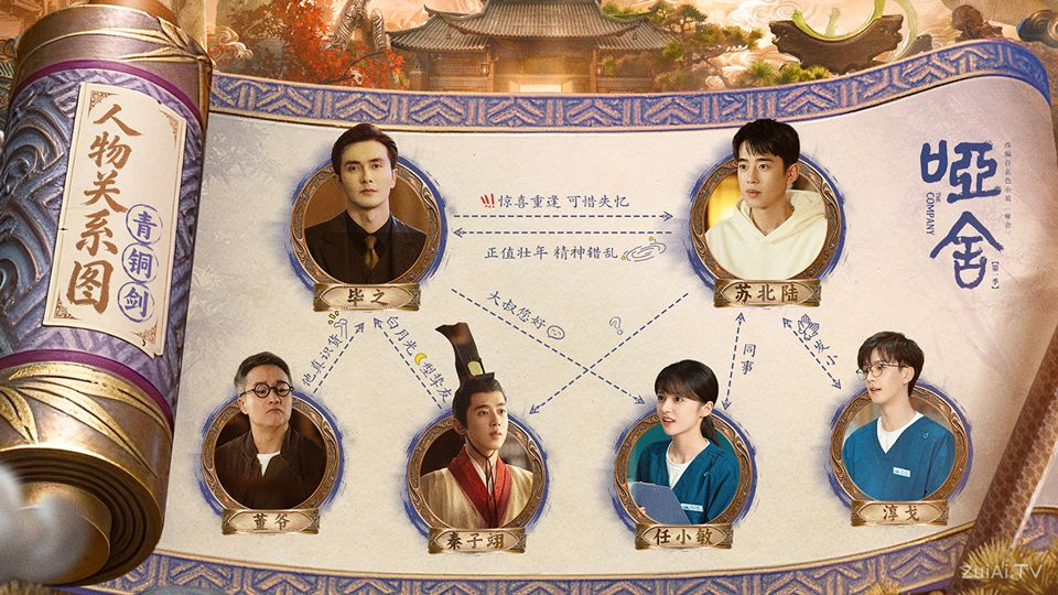 《哑舍》人物关系图 《哑舍》人物关系图