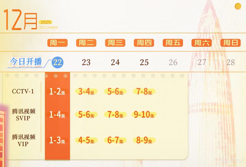 《奇迹》追剧日历 《奇迹》追剧日历