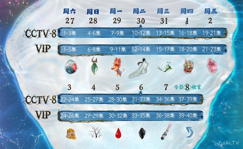 《逍遥》追剧日历 《逍遥》追剧日历