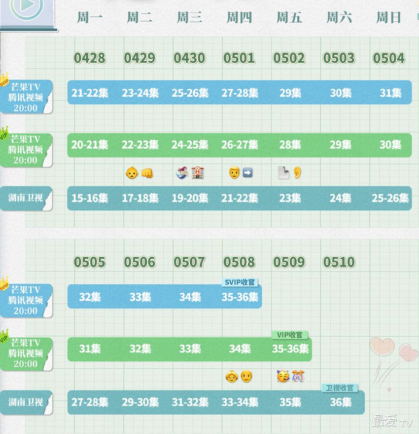 《成家》追剧日历