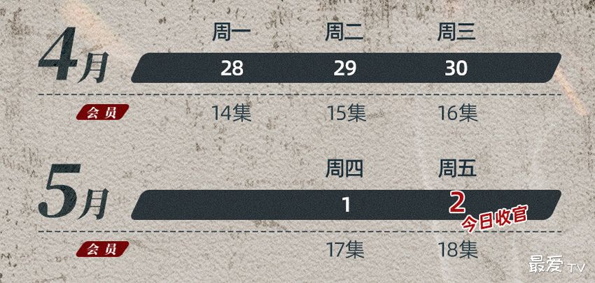 《悬镜》追剧日历