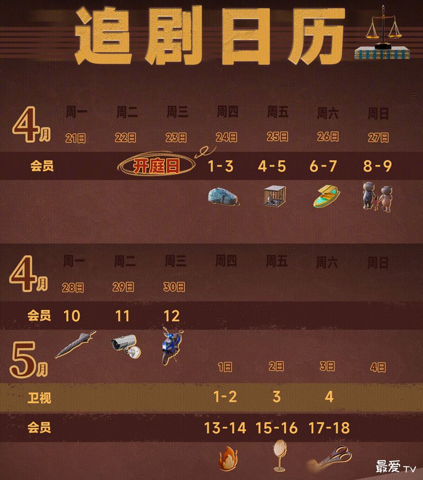 《无尽的尽头》追剧日历