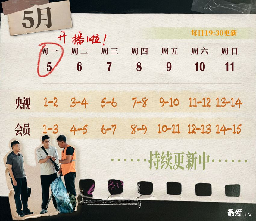 《刑警的日子》追剧日历