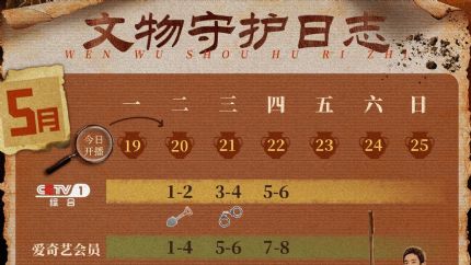 《护宝寻踪》追剧日历，护宝寻踪播出时间