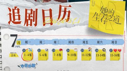 《她的生存之道》追剧日历：腾讯视频&爱奇艺全网首播
