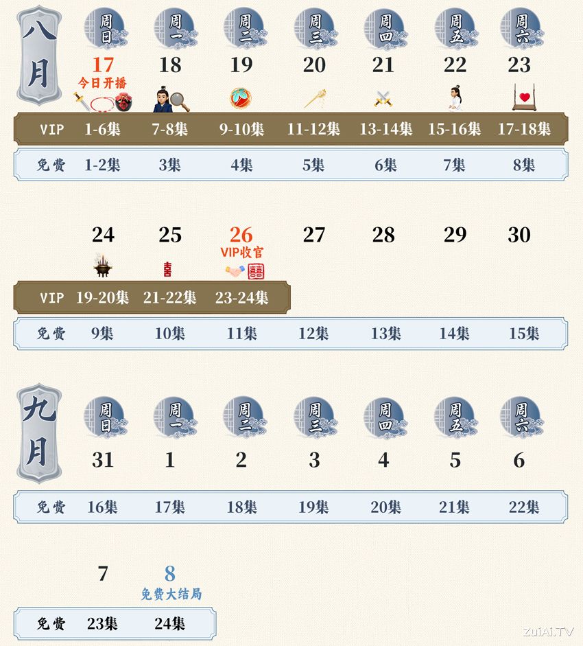 《明月入卿怀》追剧日历，明月入卿怀爱奇艺全网独播