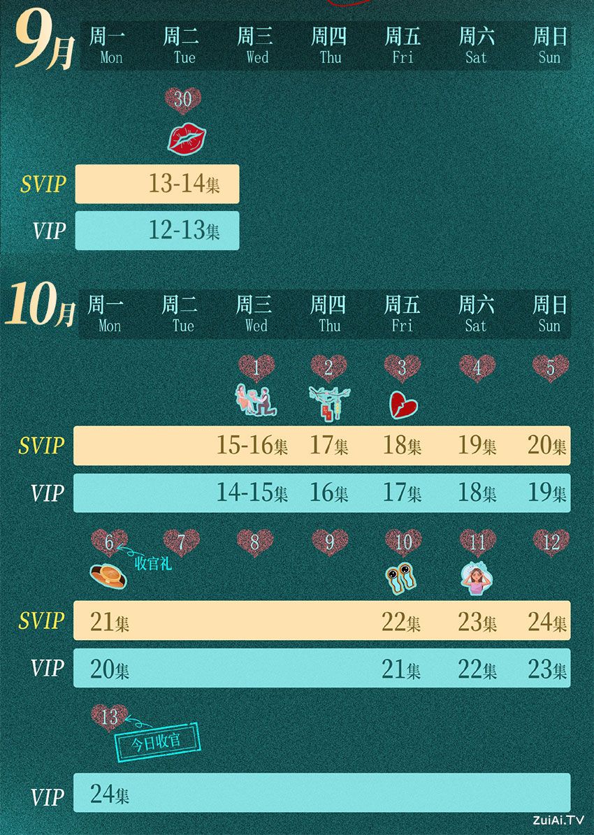 《蓄意宠爱》追剧日历 《蓄意宠爱》追剧日历