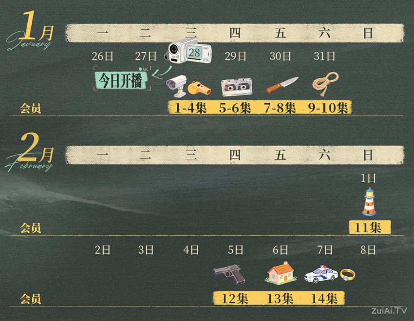 《有罪之身》追剧日历