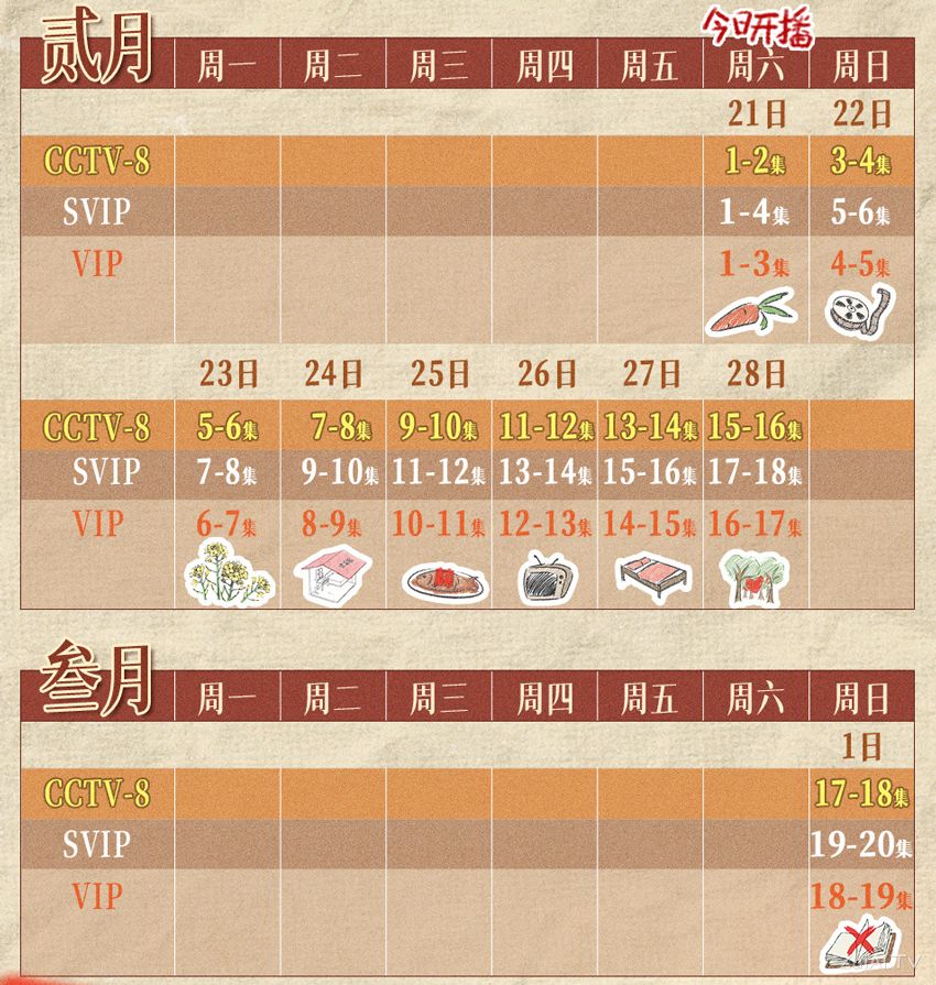 《纯真年代的爱情》追剧日历 《纯真年代的爱情》追剧日历