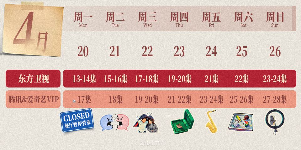 《蜜语纪》追剧日历 《蜜语纪》追剧日历