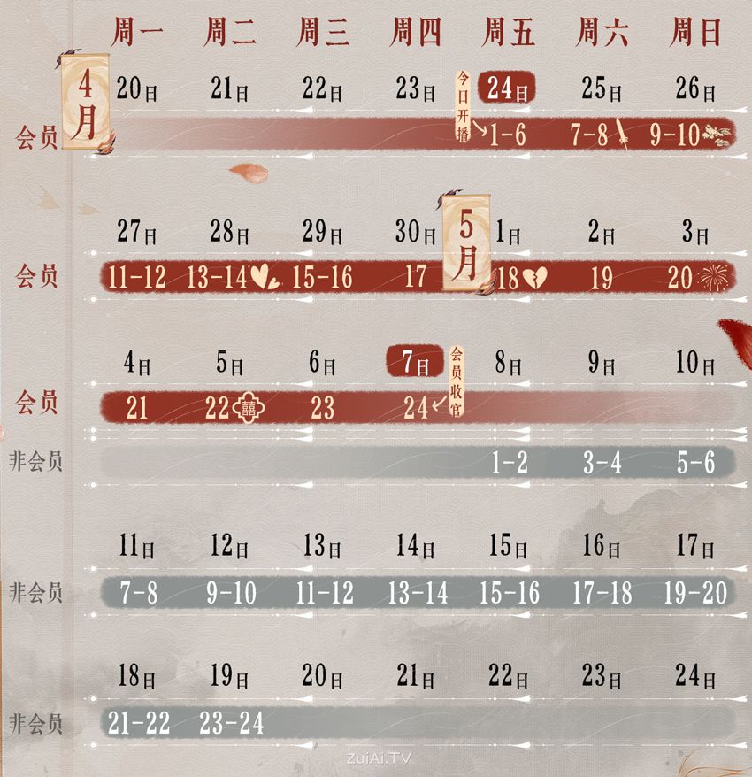 《掌中刃》追剧日历 《掌中刃》追剧日历