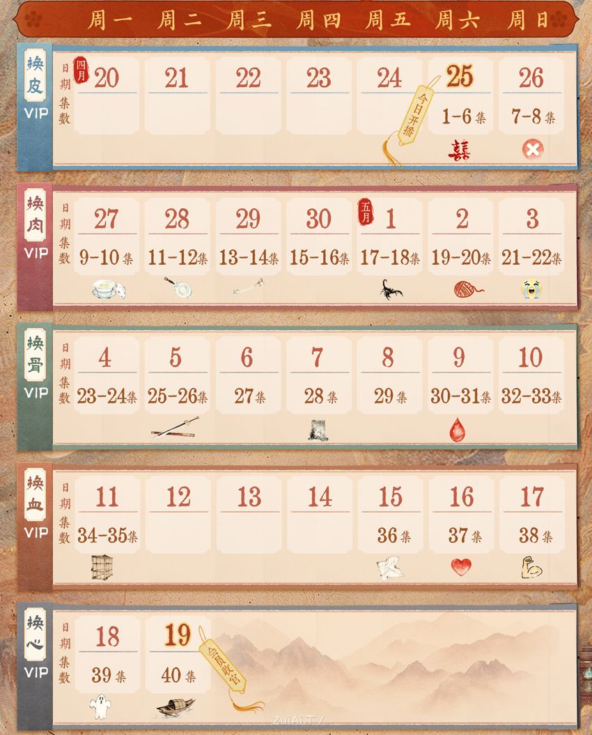 《佳偶天成》追剧日历 《佳偶天成》追剧日历