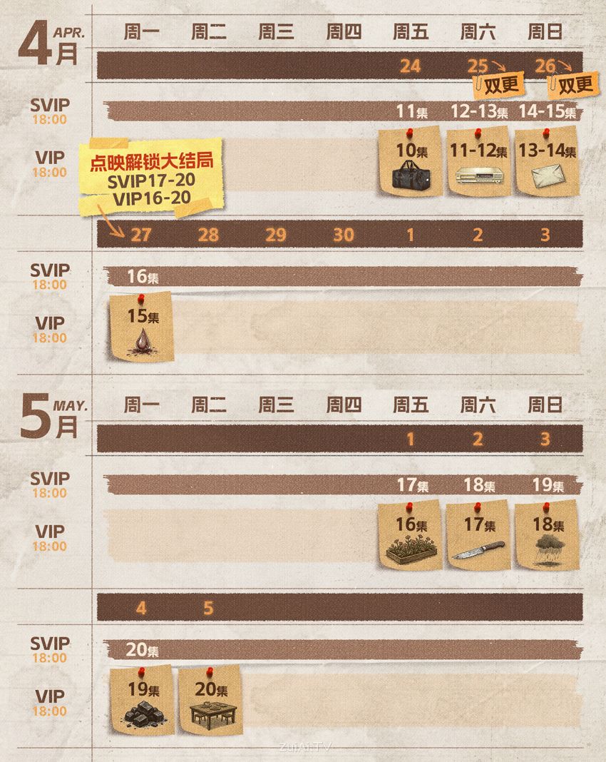 《方圆八百米》追剧日历 《方圆八百米》追剧日历
