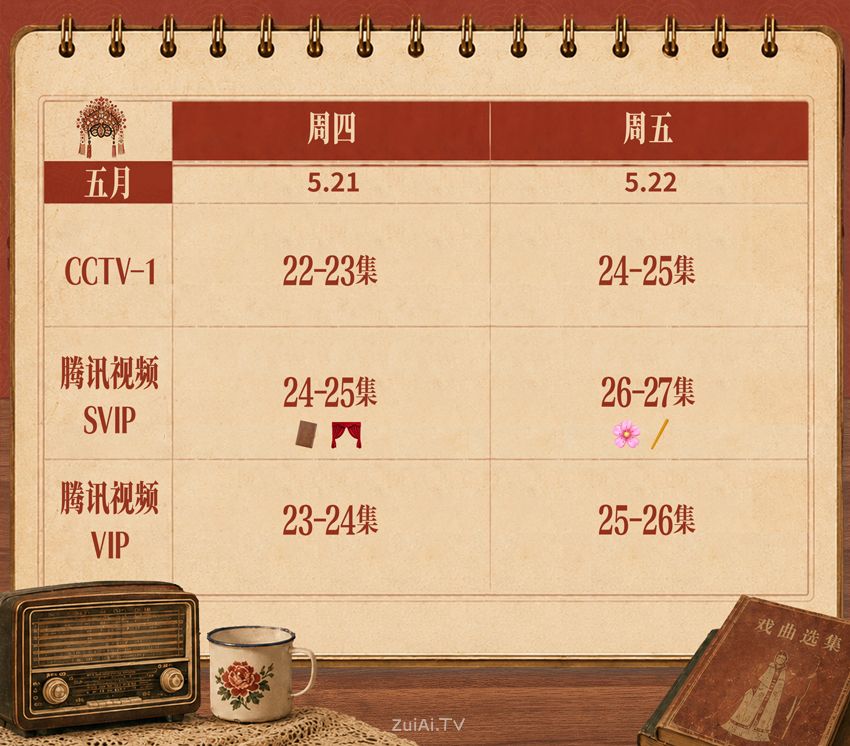 《主角》追剧日历 《主角》追剧日历
