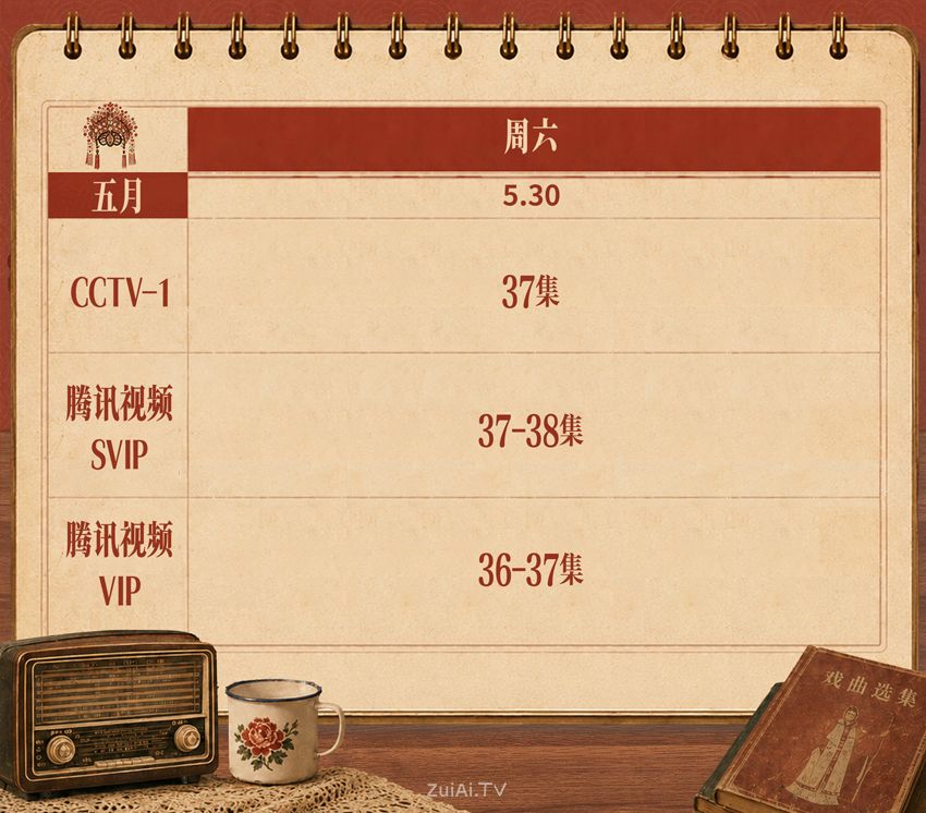 《主角》追剧日历 《主角》追剧日历