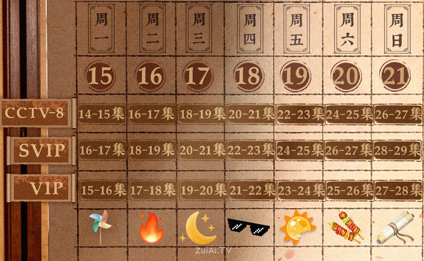 《莫离》追剧日历