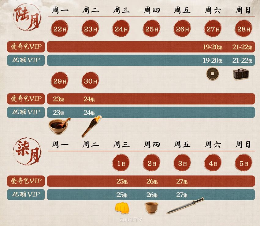 《云秀行》追剧日历 《云秀行》追剧日历